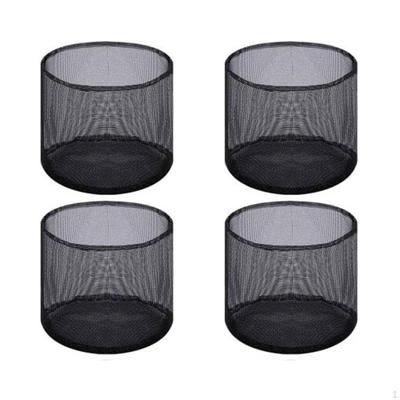 4 Pieces Mesh Pond Plant Basket Reusable Growing Pouch Breathable Water Garden Planting