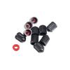 Multiple Vehicle Available Valves Caps Secure Seal Washers Rustproof Construction Easy Twist On Installation