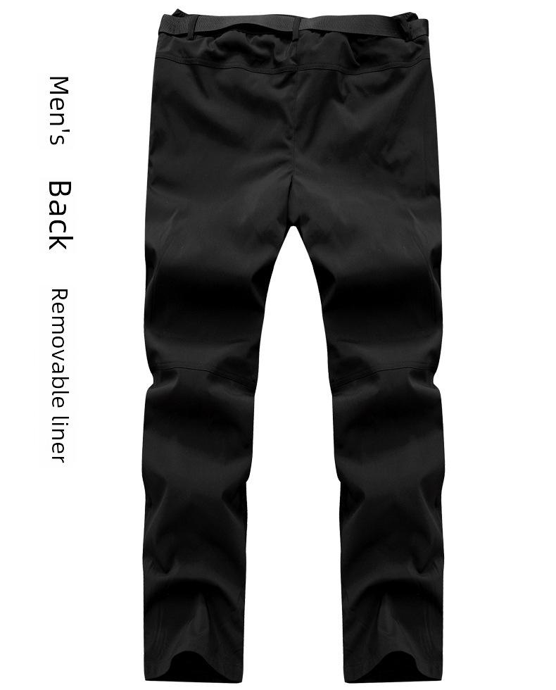 2022 Winter-Kampfhose: Fleecegefüttert, Warm, Kältefest, Herausnehmbares Futter, Winddicht & Wasserdicht für Männer & Frauen