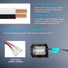 Motorcycle Fog Light Wiring Harness Lamp Headlamp Switch Wire Cable with 2 Plugs