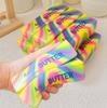 1/2/3Pcs Rainbow Butter Stick Squishy Toy, Slow Rising Fake Food Sensory Squeeze Toy, Anxiety Relief Gift for All Ages