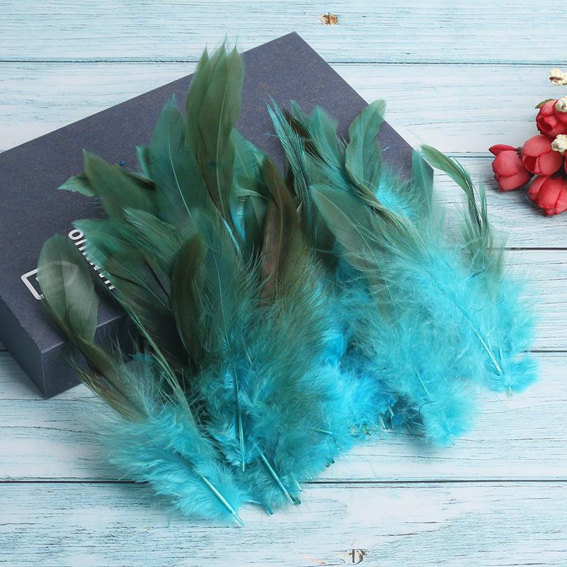 Yellow Chicken Feather for DIY Crafts, Jewelry & Pet Supplies