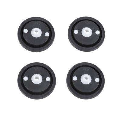 4 piezas Adhesivos Resistentes Materiales Sellos de Diafragma para Válvulas de Descarga de Sensor Accesorio Portátil para Uso Doméstico y Comercial