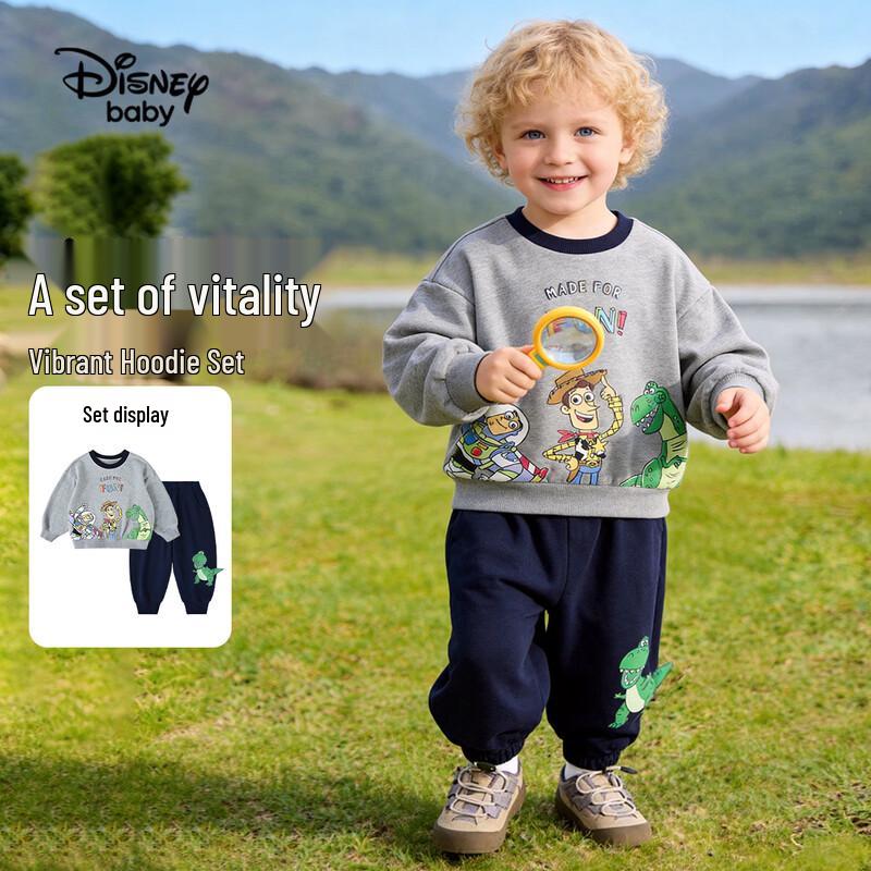 

Повседневный костюм (толстовка и штаны) для мальчиков Disney Baby 130