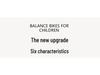 Kids' Four-Wheel Balance Bike & Walker (Ages 1-6) - No Pedals Glider Scooter