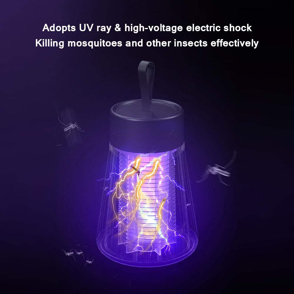 

Portable Mosquito Killing Lamp Electric Mosquito Lamps USB Power Supply Electronic Insect Attractant Trap for Bedroom