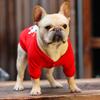 Bulldog Corgi Hundekleidung Haustierkleidung Kuh zweibeiniger Pullover Neujahrsbekleidung Baumwollfleece Pullover
