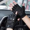 Special Forces Men Leather Half Finger Gloves For Cycling And Tactical Sports