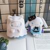 Bambola di Hello Kitty per Halloween Cinnamoroll Kuromi Kawaii Peluche Fantasma Ciondolo Portachiavi Accessori per Borsa Regali di Compleanno Giocattoli di Halloween