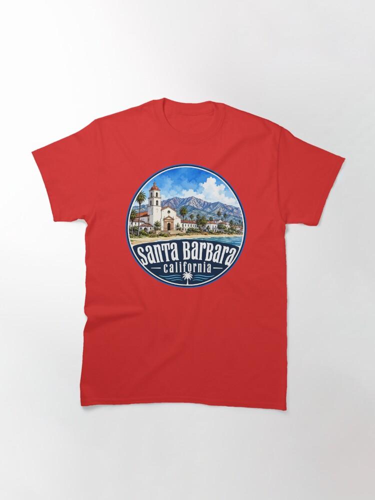 Barbara Santa Barbara California Coast Watercolor Classic T-Shirt