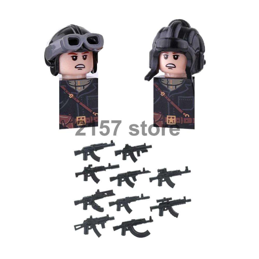 Military Soldier Figure Building Block Weapons Ranger Camouflage Vietnam War US Special Forces KSK Medical Bandit Thief Toy Gift