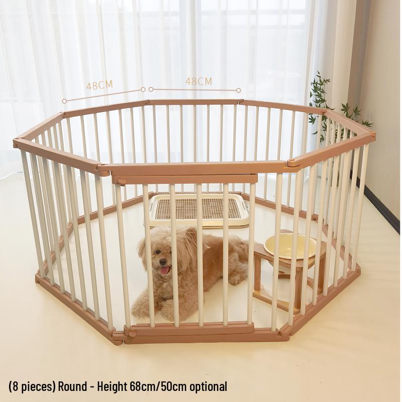 Indoor Anti-Escape Dog Fence: Adjustable Height Protective Barrier for Small Pets