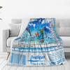 Super Warm Blanket Camping Frutiger Aero Fashion Collection Bedding Throws Flannel Bedspread For Outdoor Novelty Sofa Bed Cover