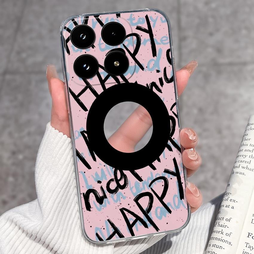 For Xiaomi 17 Mi 11T 11 10T 10 Pro 10S Phone Cover Sleeping Beauty Pattern Black TPU Soft Silicone Shockproof Protective Casing For Xiaomi Bumper Case