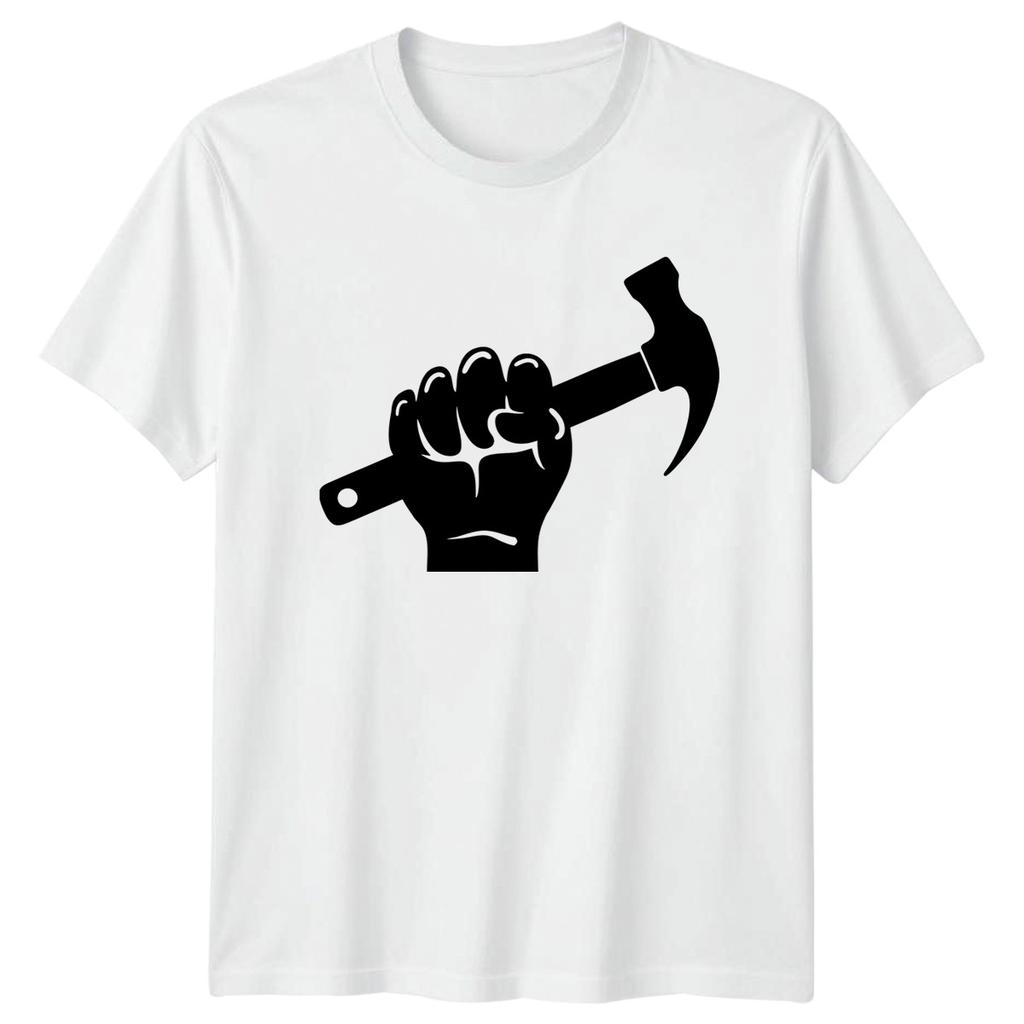 The Hand That Builds The World TShirt TradesUnisex Fathers Day