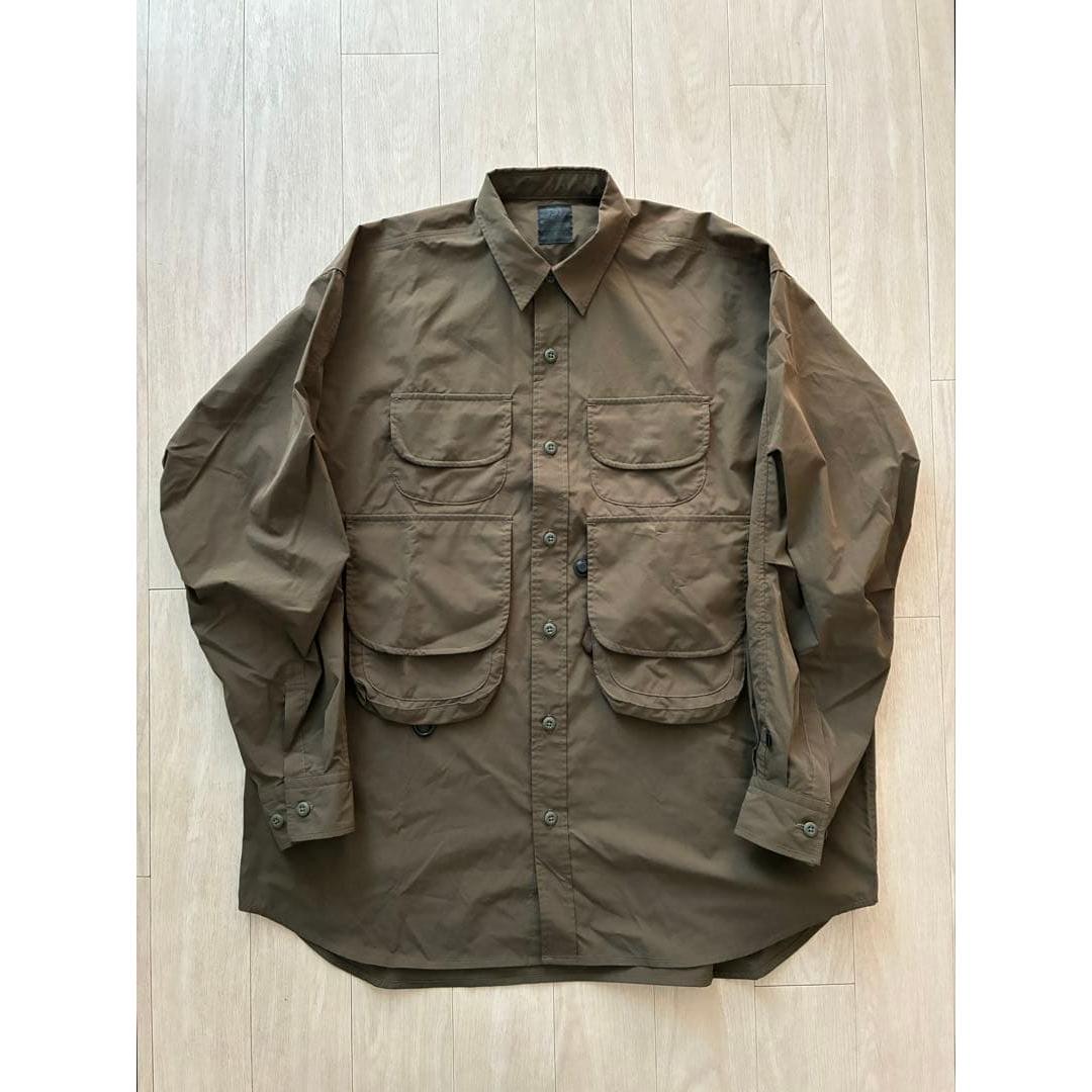Used DAIWA PIER39 Angler Shirt BE-85022 Olive Women s