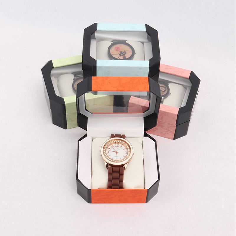 Uhrenbox High End Europäischer Stil Herren Acryl Uhren Präsentationsbox Uhren Aufbewahrungsbox