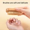 Wooden Cleaning Nail Brushes Manicure Pedicure Soft Remove Dust Nail Brushes File Care Tools With Hanging Rope Exfoliating