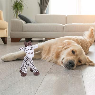 New Three-color Optional Dog Bite Sound Toy Funny Donkey Bite Resistant Grinding Teeth No Wound Nose Pet Plush Toy