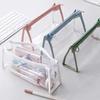 Transparent Pencil Case, Large-capacity Student Stationery Bag, Fashionable Pencil Bag School Cute Pencil Case Stationery