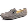 Winter Plush Penny Loafers Men Casual Shoes  Luxury Suede Leather Fur Man Moccasins Mens Driving Shoes Outdoor Slip On Flats