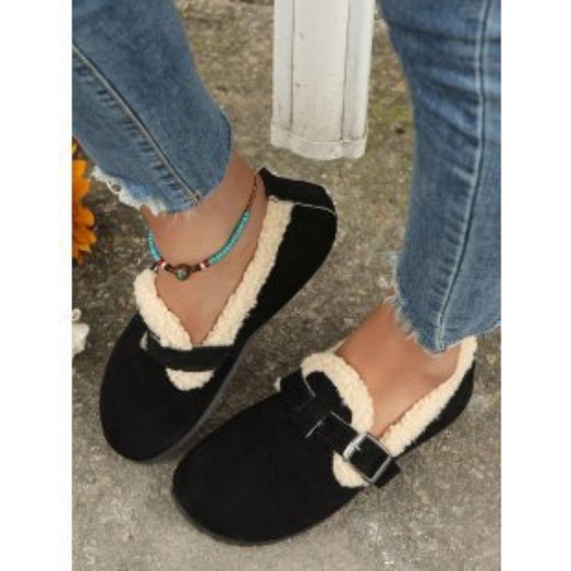 

Женские утепленные теплые легкие походные альпинистские ботинки на толстой подошве, удобные, водонепроницаемые, нескользящие, спортивные, для отдыха, домашние хлопковые туфли 43 чёрный