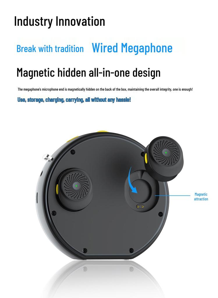 Precision Wireless Lapel Microphone & Speaker for Tour Guides and Teachers