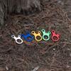 5pcs Adjustable Camping Tent Cord Buckle Snail Shape Tent Cord Buckle  Securing Accessories
