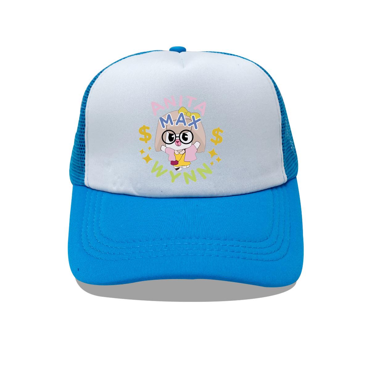

Trendy Anita Max Wynn Foam Trucker Hat Cute Mesh Snapback Caps Boy Girl Sun Beach Baseball Cap Female Summer Breathable Visor 52-54cm(kids)