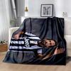 Soccer Player Action Field. Blanket Comfortable Suitable for Couch Bed Chair for All Seasons Stylish Decor Birthday Christmas Gift Blanket