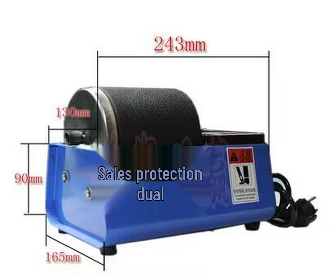 KT-2000 Portable Rotary Tumbler Polisher for Metal Jewelry Finishing