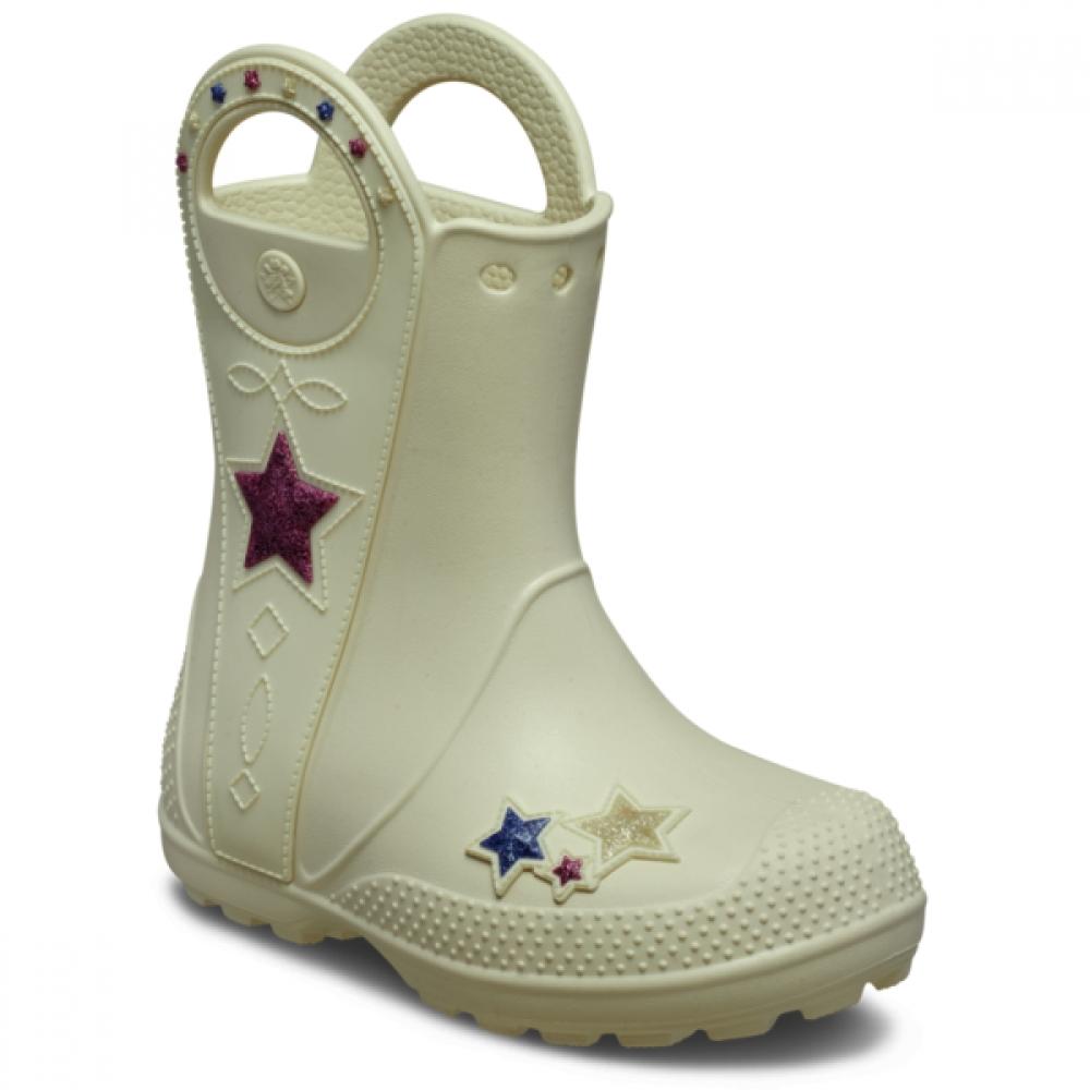 

Crocs Toddler Handle It Western Metallic Boots 212547 2md C7(140mm)