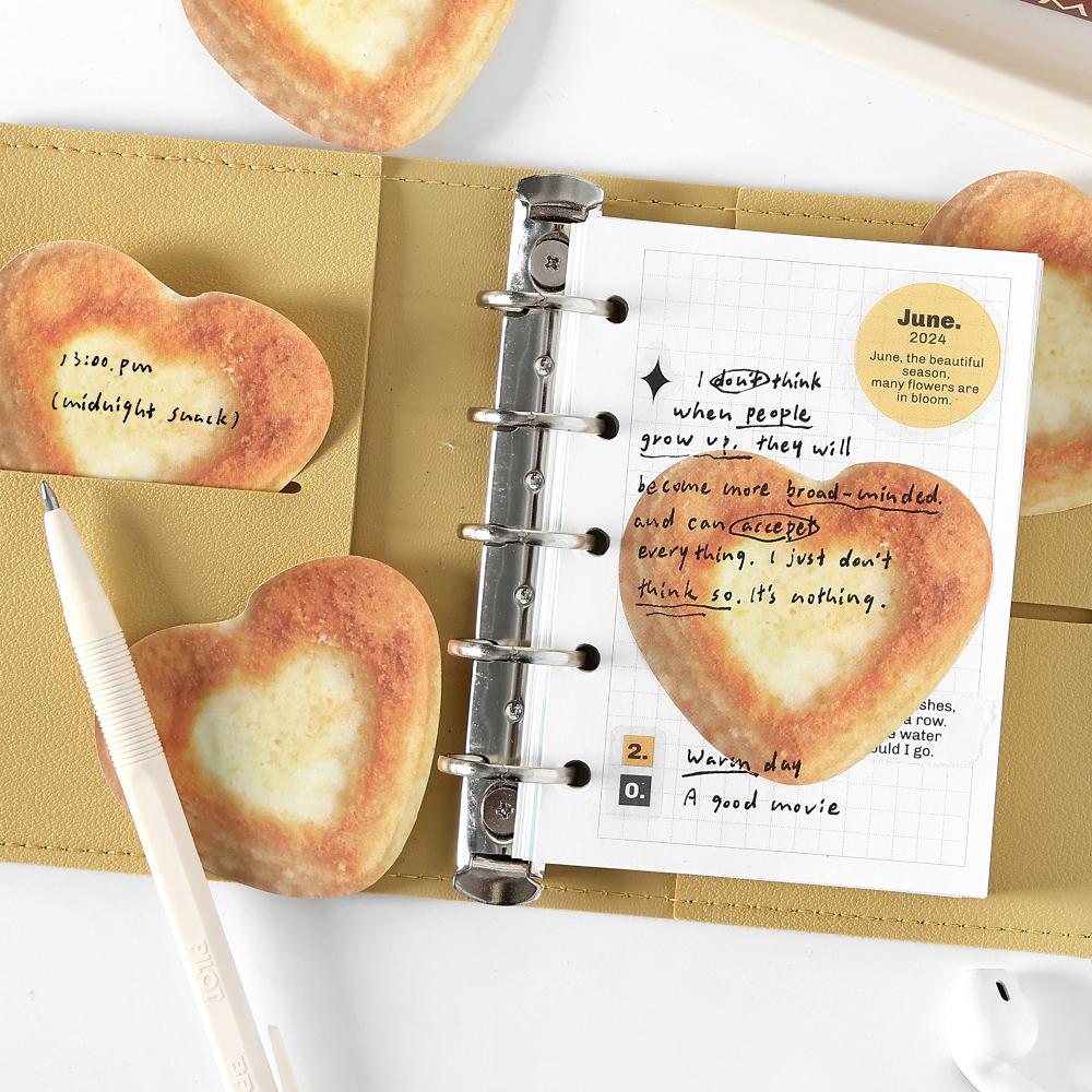30pcs Baked Bread Theme Memo Paper DIY Collage Decorative Paper Scrapbooking Material Handmade Diary Album Junk Journal Supplies