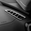 Carbon Fiber ABS Dashboard Upper Air Outlet Cover Air Conditional Defrost Vent Grill Trim Frame For Kia Sorento MQ4 -