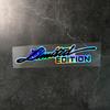 1PC Limited Edition Motorcycle Sticker Waterproof for Motorbike Fuel Tank Fairing Helmet Box Scooter Universal Vinyl Decals