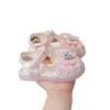 Girls Sandals Children's Princess Shoes Girls Baotou Shoes Summer New Rhinestone Bow Foreign Style Classmate