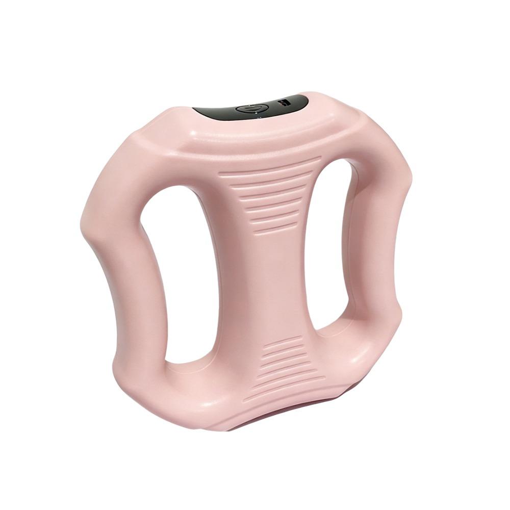 Portable Electric Body Massage Machine Full-Body Fascia Ring Deep Tissue Vibration Massage розовый