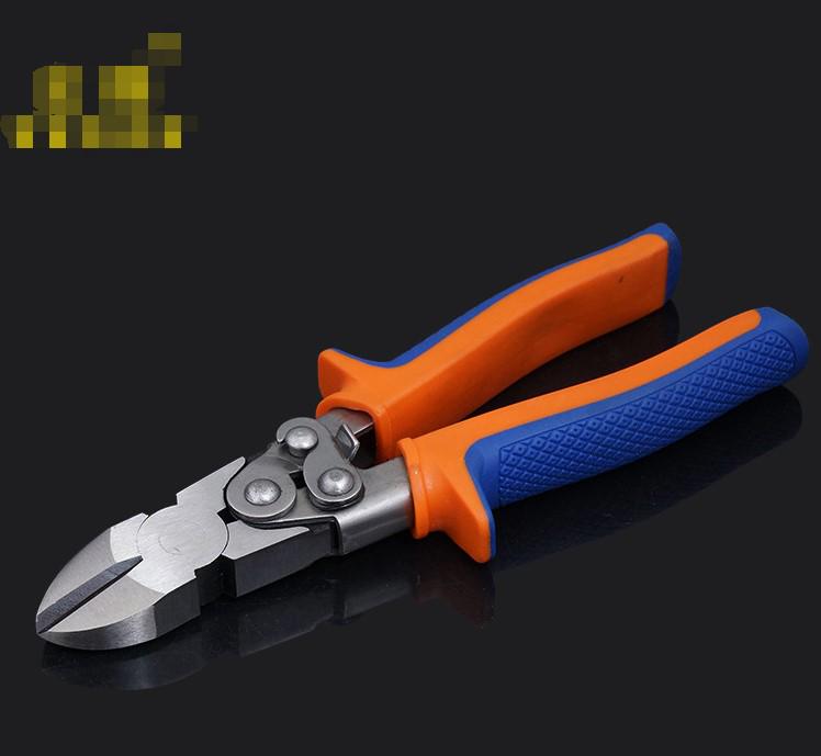 Labor-Saving Steel Wire Cutters: Multi-Functional, Angled, 6" & 8" Lineman's Pliers, Industrial Grade Electrician's Diagonal Cutting Pliers