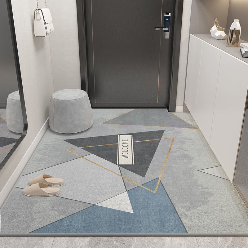 Floor Mat Household Simple Modern Welcome Outdoor Carpet Dirt Tolerance Easy To Clean Non-slip Entrance Water-proof Decoration