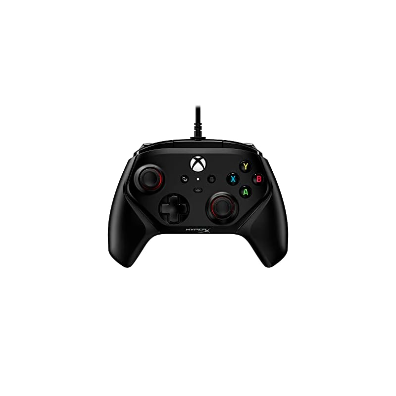 HyperX Clutch Gladiate Wired Controller, Officially Licensed for Xbox, Dual Trigger Lock, Programmable Buttons, Dual Rumble Motors (6L366AA)
