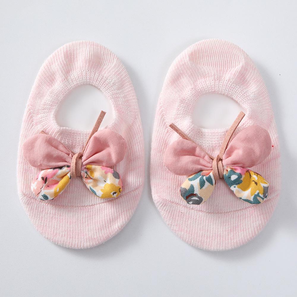 New Little Flower Butterfly Baby Socks Spanish English Style Baby Socks INS Princess Socks Boat Socks Floor Socks
