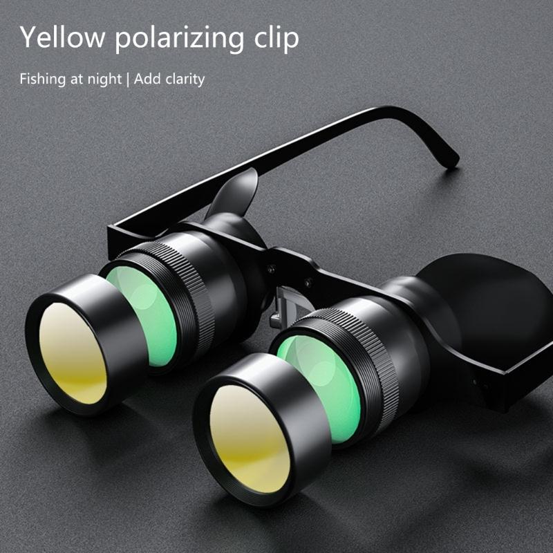 Fishing Binoculars Portable Telescope Fishing Magnifier Glasses Opera Glasses