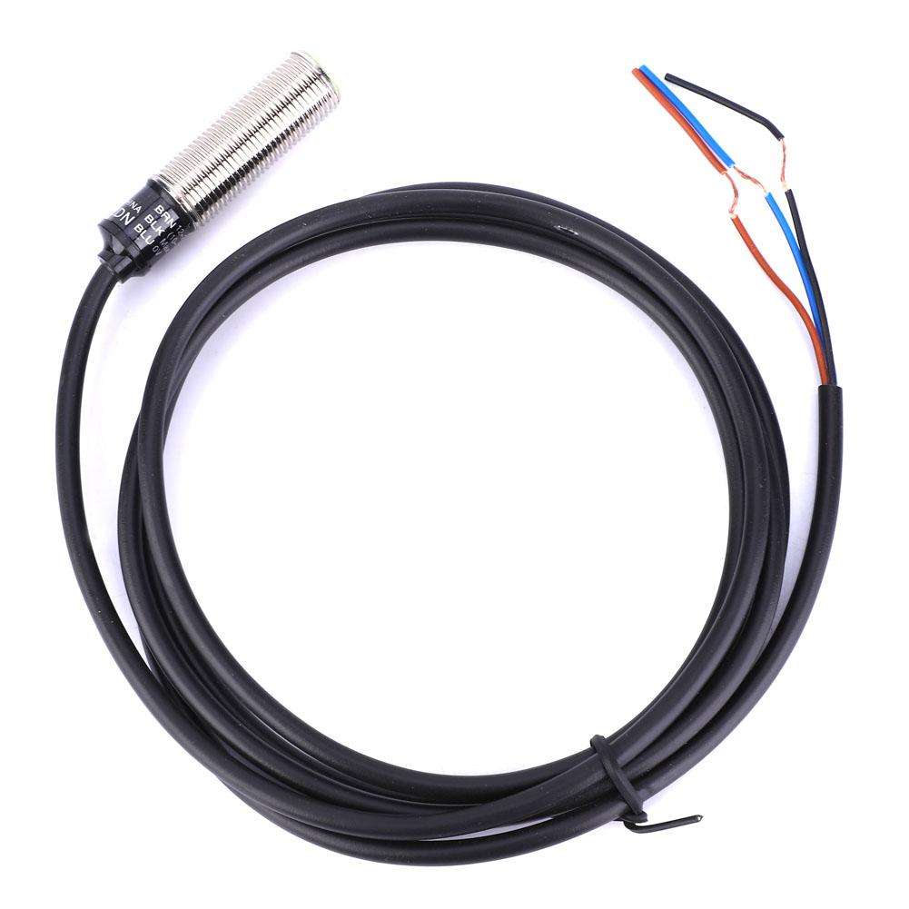 BERM PR122DN Proximity Switch Inductive 3 Wire NO NPN Sensor Switch 10~30VDC 2mm Sensing Distance