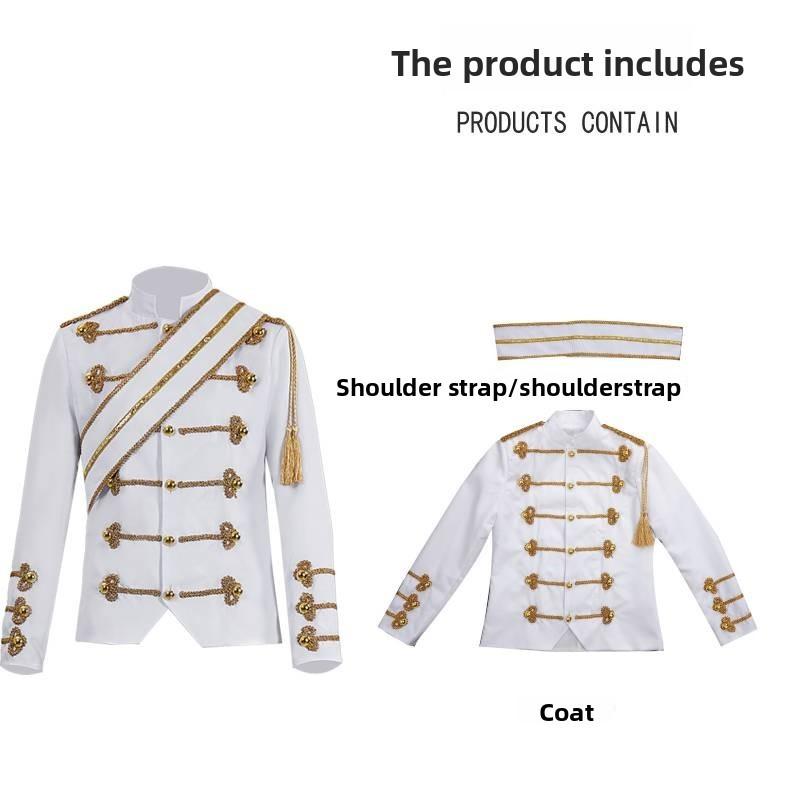 European Courtly Michael Jackson Cosplay Costume For Men And Women Suitable For Nightclub Performances And Dj Shows