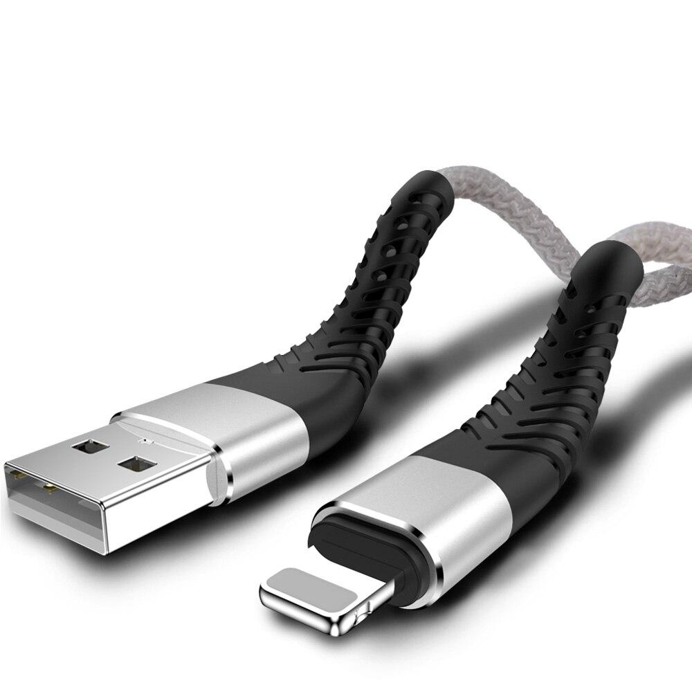 Cavo USB a ricarica rapida per iPhone 12 11 Pro X Max 6 6s 7 8 Plus Apple iPad Origin 2m 3m Cavo per telefono cellulare Cavo per caricabatterie dati
