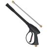 Pressure Washer Gun Max 40MPa(5800PSI) with 66cm26inch Black M22 Hose Kits 14inch Quick Connect