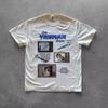 Men's New Retro Movie T-shirt From "Truman's World" with Printed Patterns, Street Fashion, Daily Wear