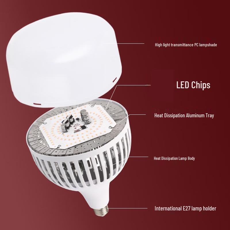 Nu Feng E27 60W LED Bulb 5-Pack
