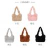 Korean Style Lazy Plush Bag Cute Fluffy Women's 2025 New Handbag Casual One-shoulder Tote