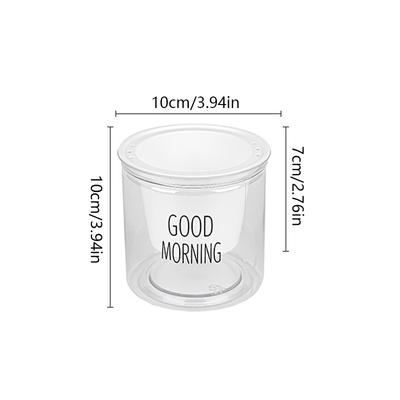 Transparent Lazy Flower Pot Hydroponic Plastic Flower Pot Automatic Water Absorbing Flower Pot